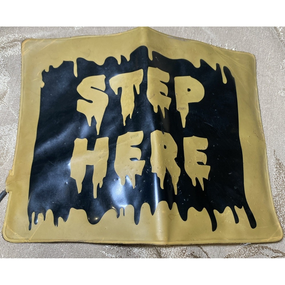 Footpad Activator Animatronic Halloween Prop Step Here Foot Pad Try Me Universal
